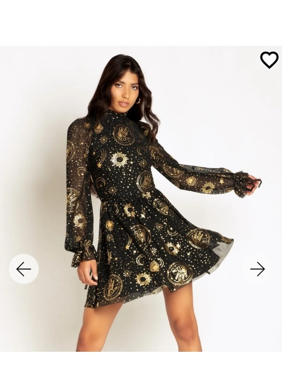 Blackmilk Dresses & Skirts - BlackMilk | Limited! Fortune Teller Sheer Grace Dress